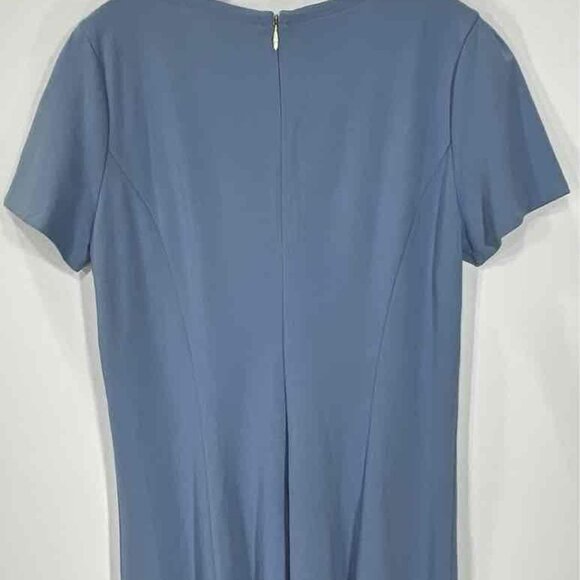 Powder Blue Ponte A-Line Dress Size L NWT - Picture 4 of 8